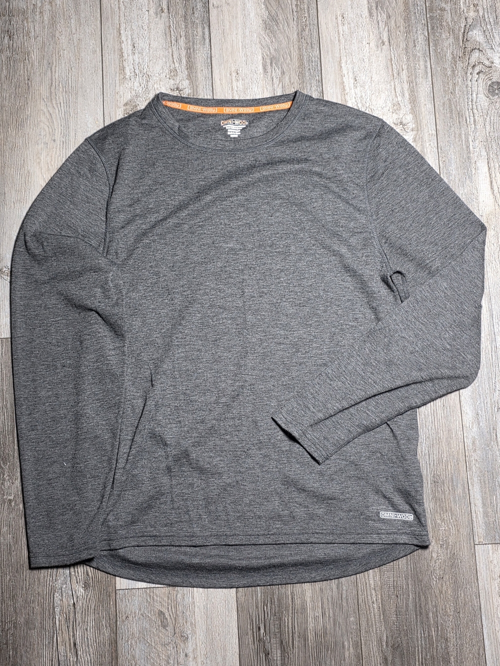 Omni-Wool Men's Longsleeve Merino Wool Blend Layer Shirt Sz XL *READ